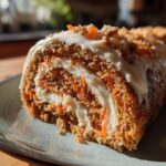 Carrot Cake Roll with Cream Cheese