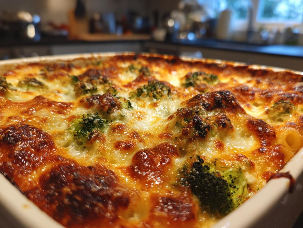 No-Boil Broccoli Pasta Bake - detail 1