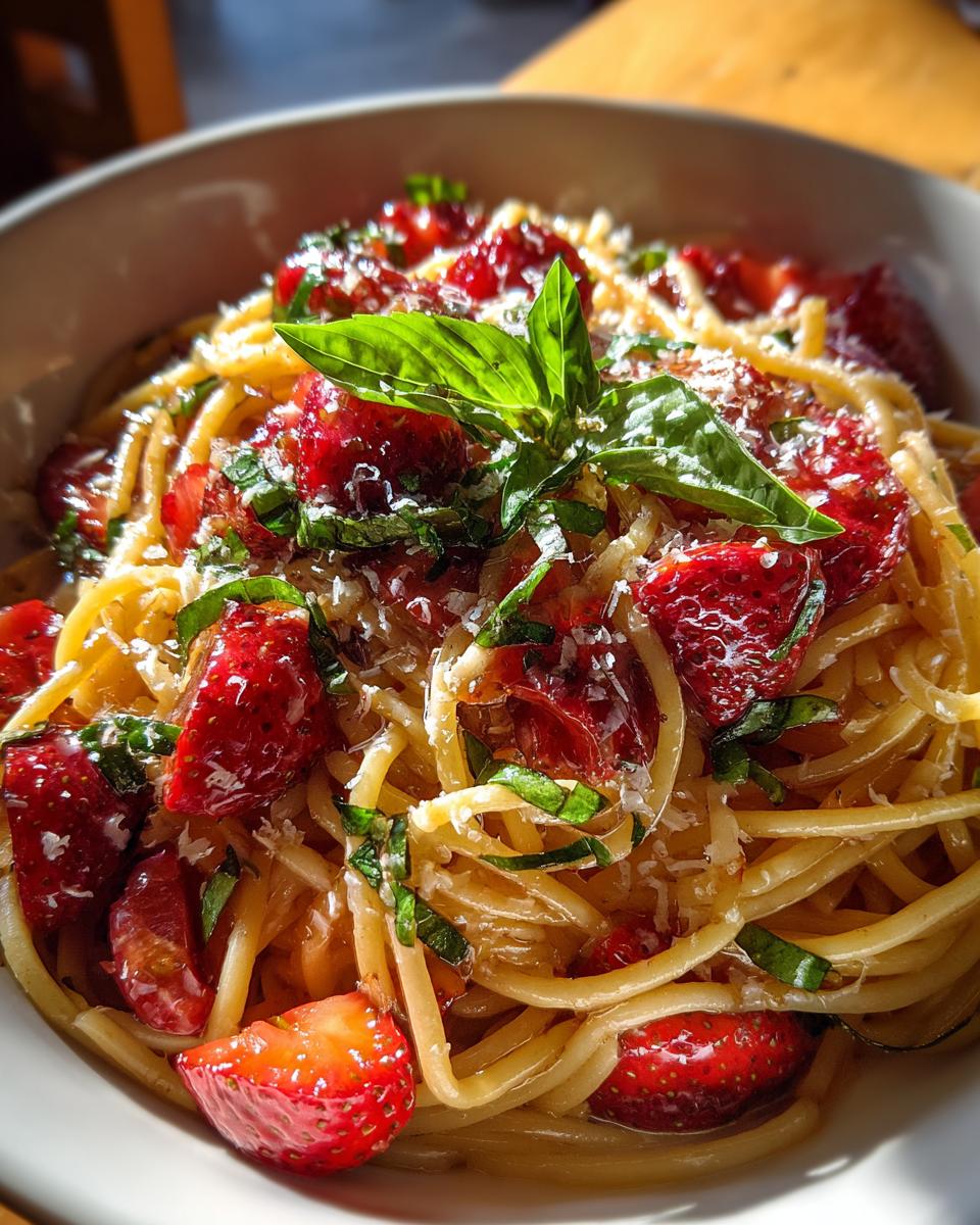 Strawberry Pasta - detail 1