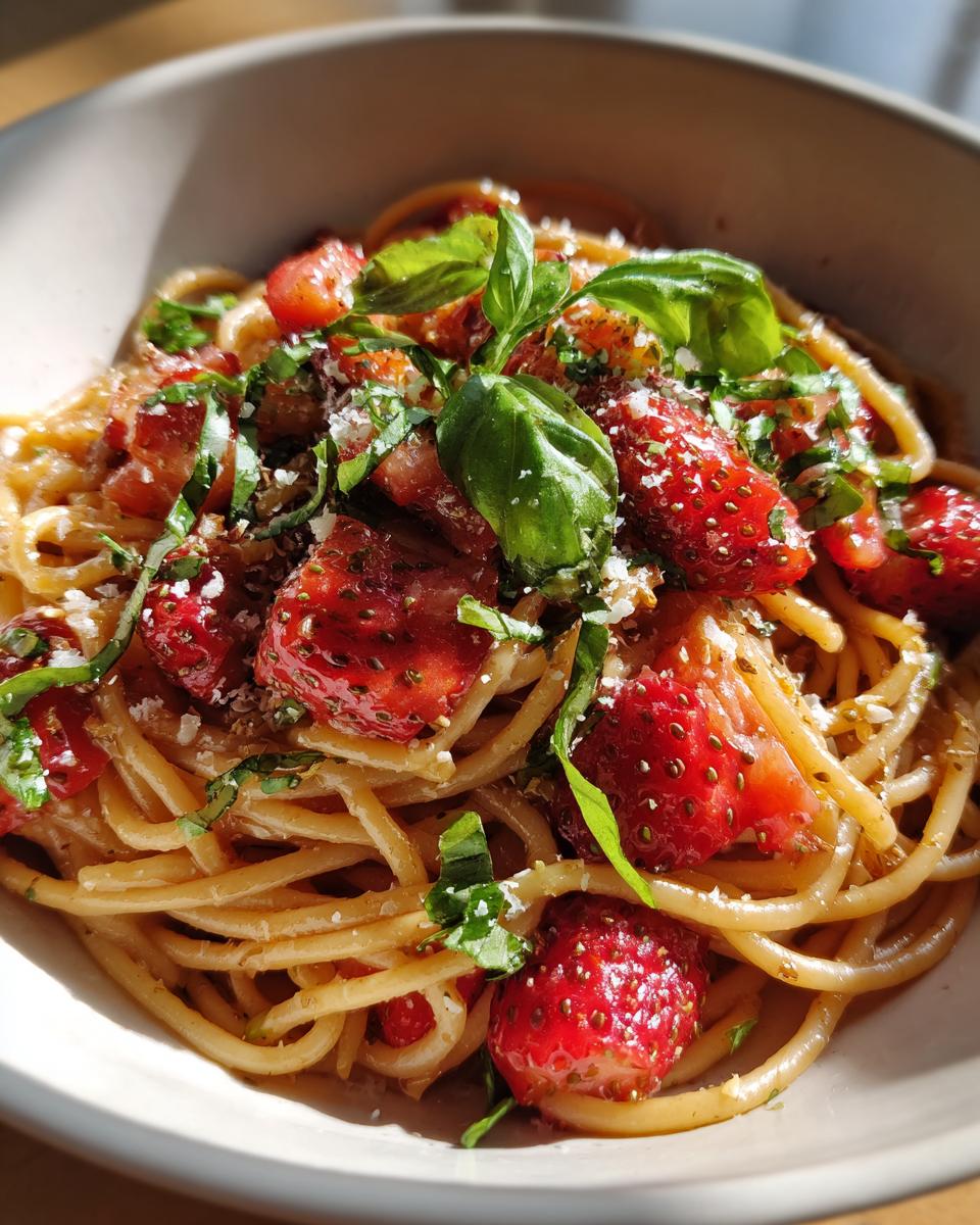 Strawberry Pasta - detail 2