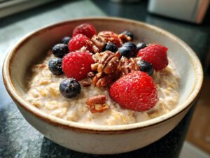 Tea-Infused Oatmeal