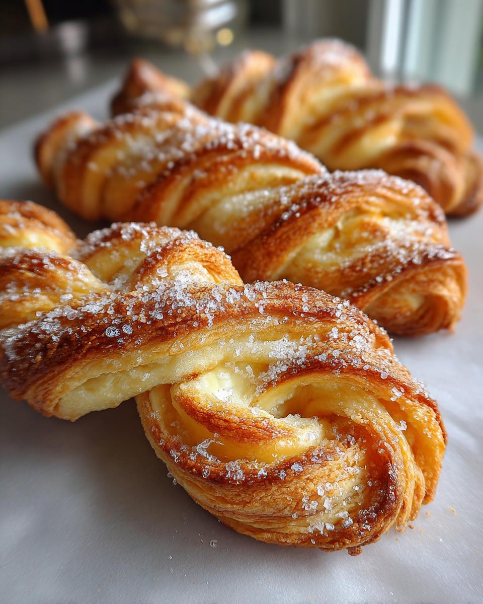 Basque cheesecake twists - detail 1