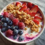 Berry smoothie bowl