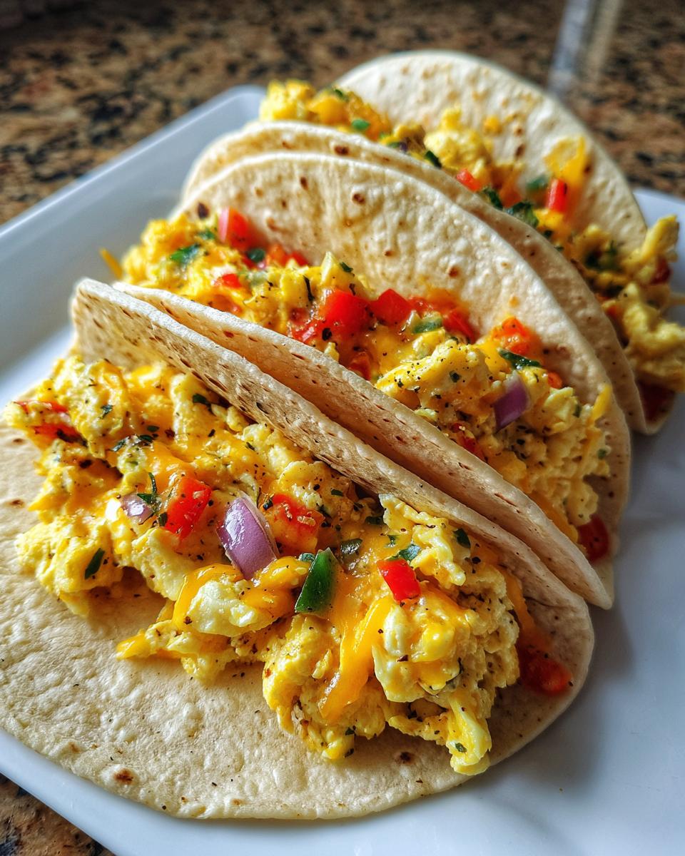Breakfast tacos - detail 1