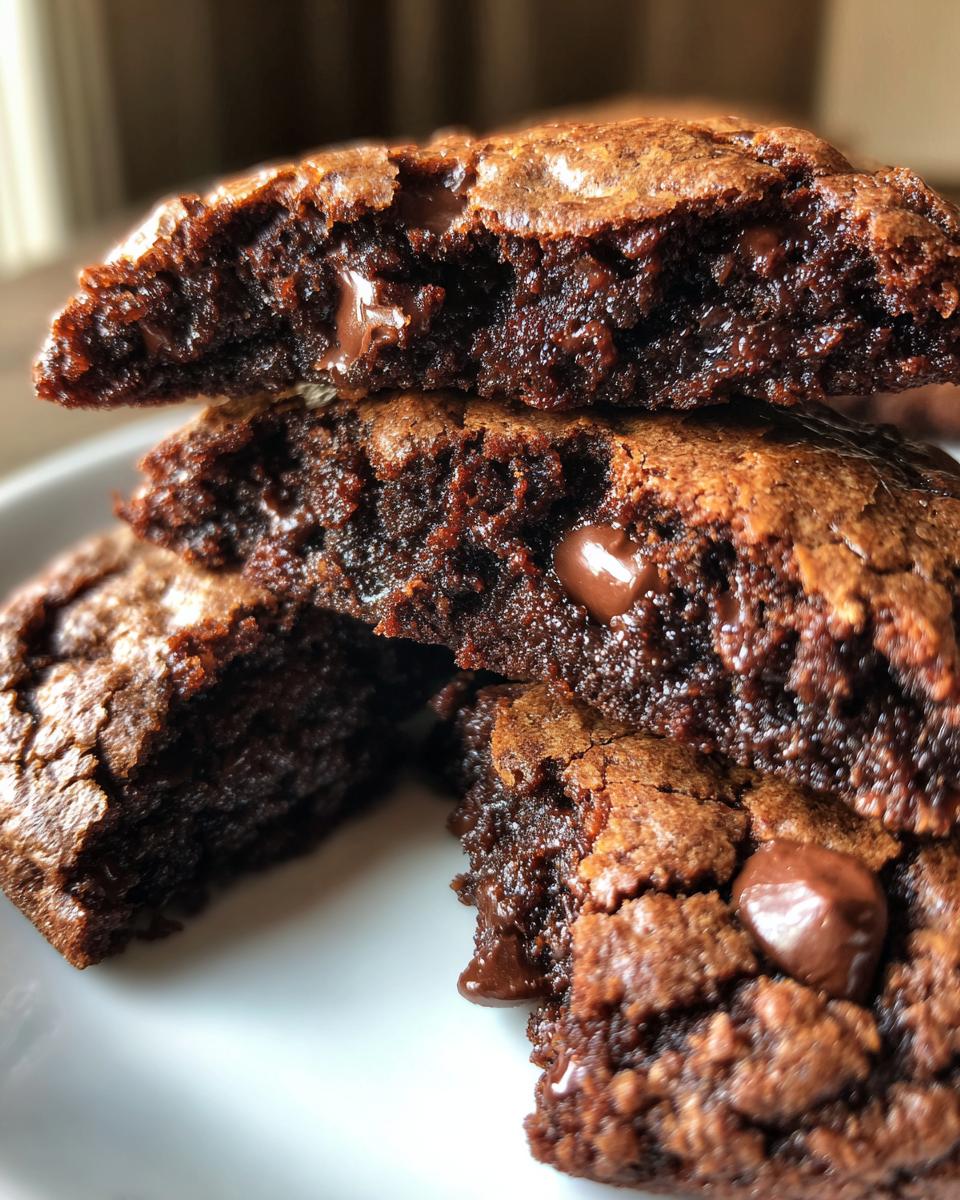 Brownie cookies - detail 1