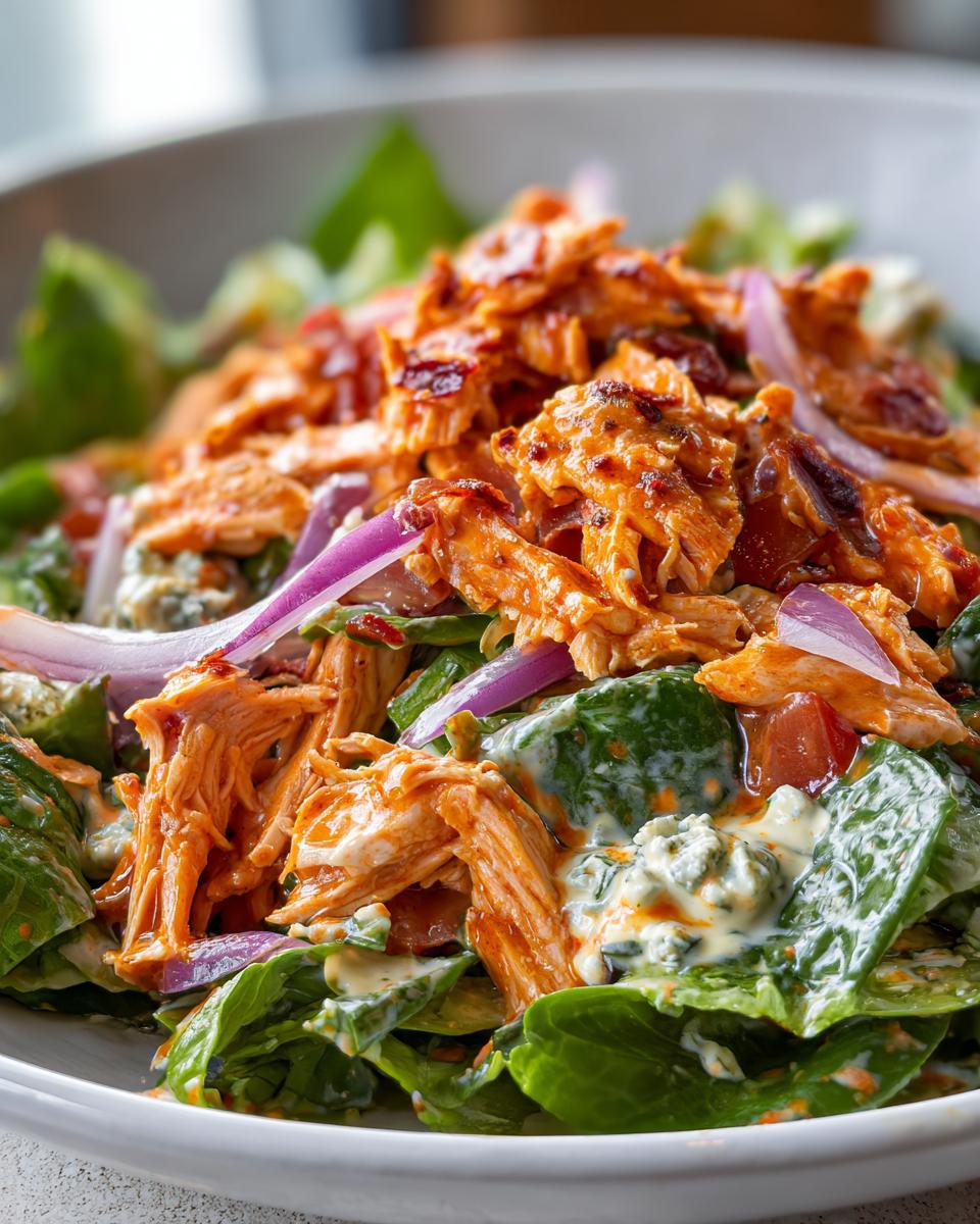 Buffalo chicken salad - detail 1