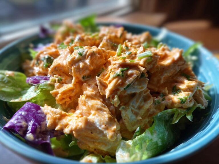 Buffalo chicken salad
