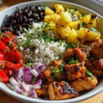 Caribbean jerk bowls