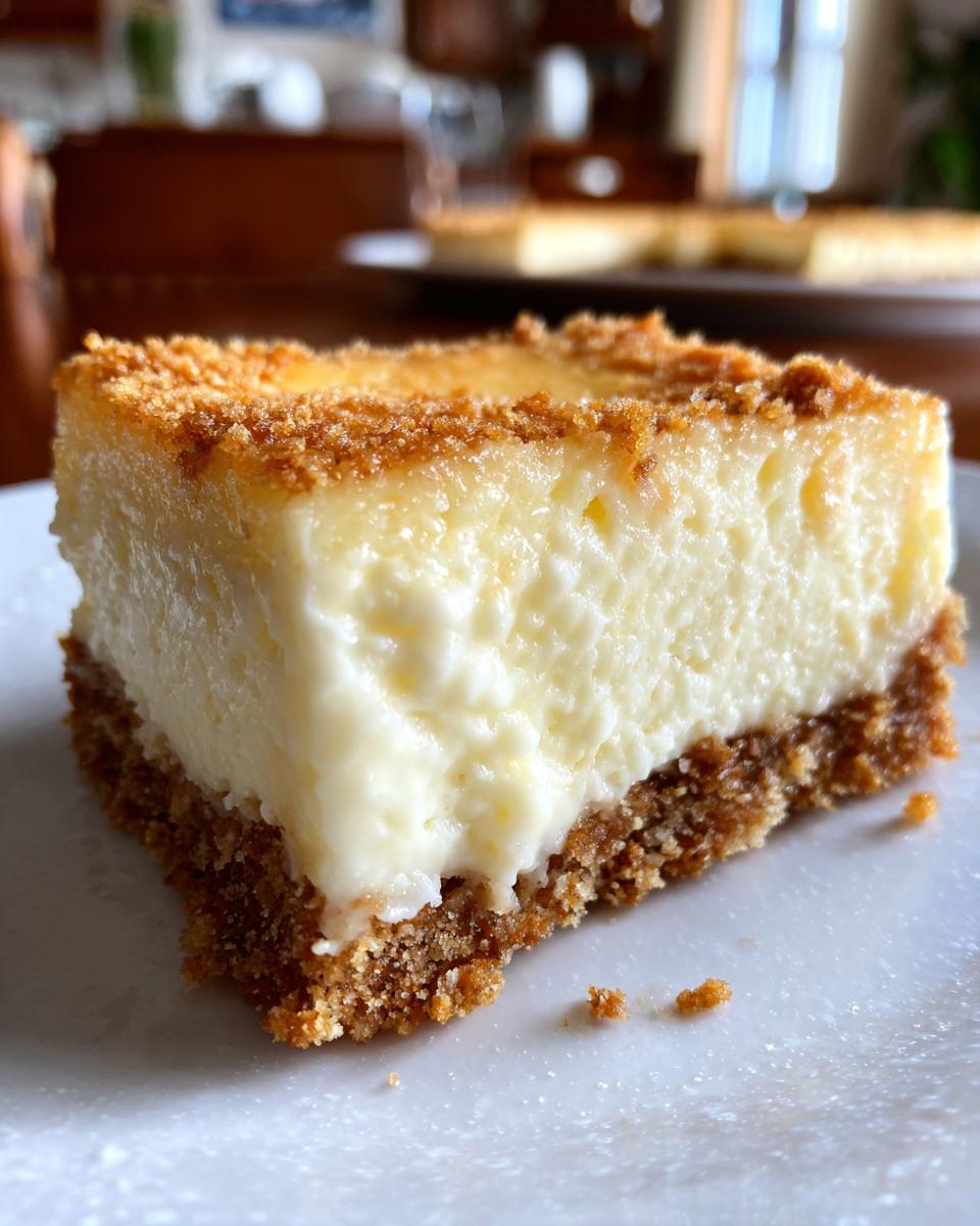 Cheesecake bars - detail 1