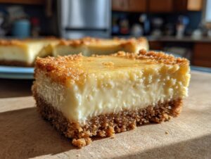 Cheesecake bars