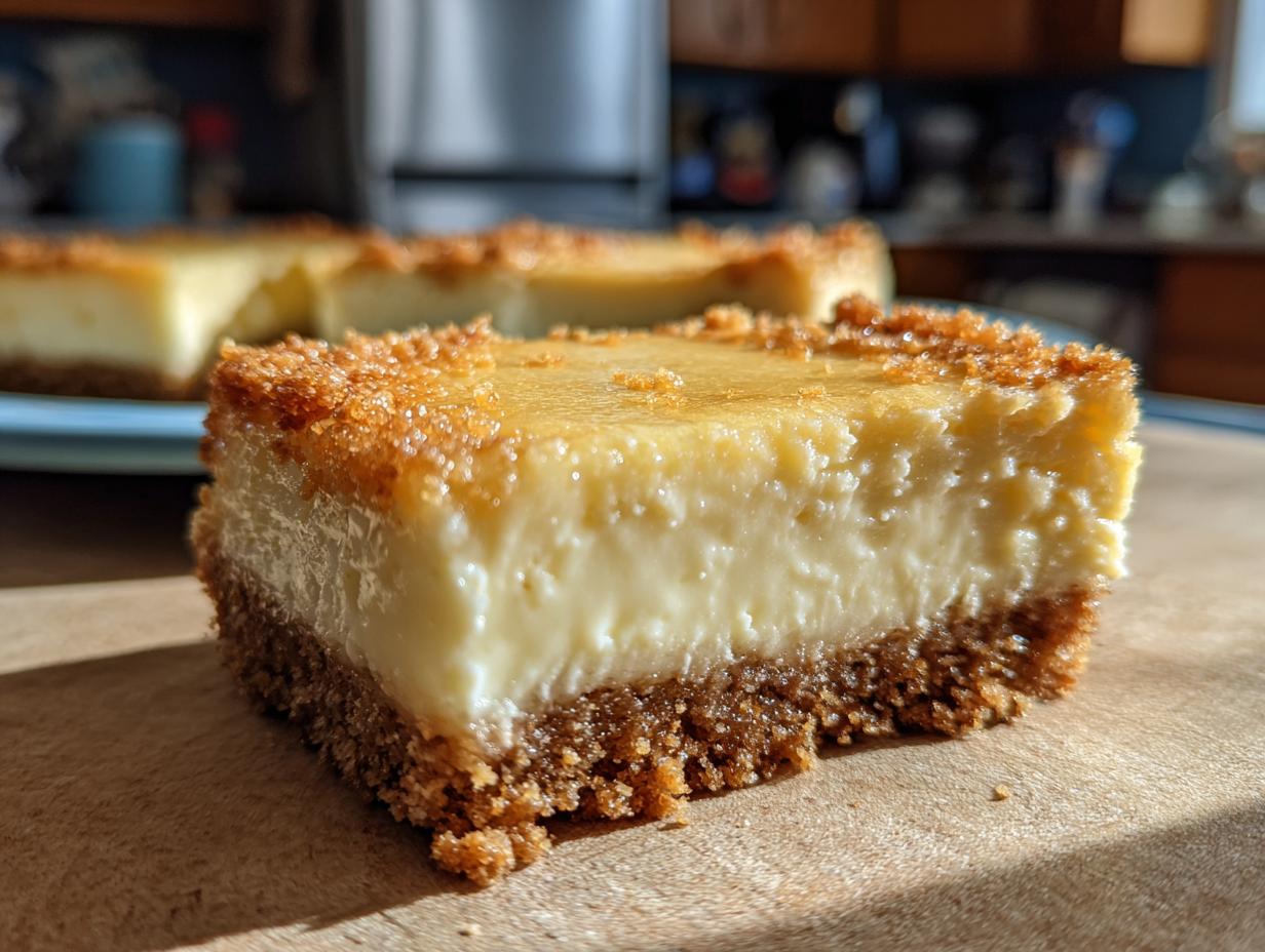 Dreamy Cheesecake Bars: Pure Bliss in 25 Mins