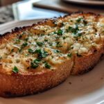 Garlic confit toast
