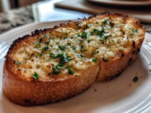 Garlic confit toast