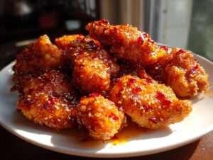 Hot honey chicken