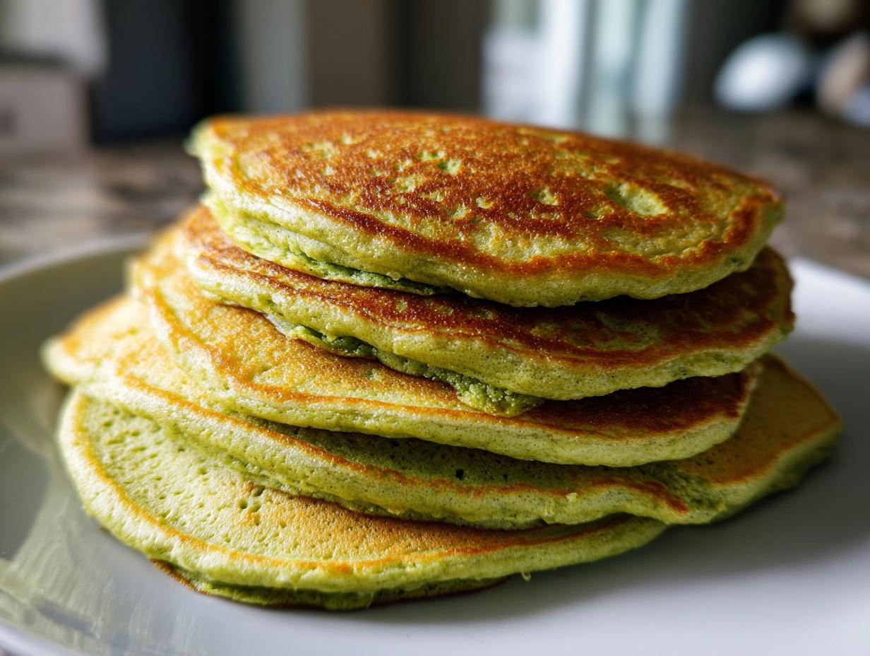 Amazing Matcha Pancakes in under 30 Minutes