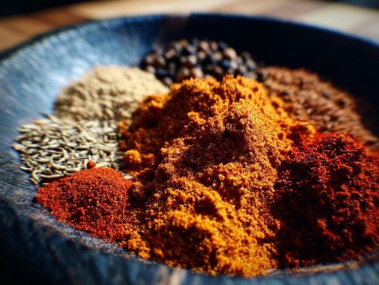 Middle Eastern spice blends