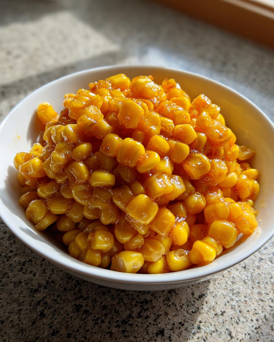 Miso butter corn - detail 1