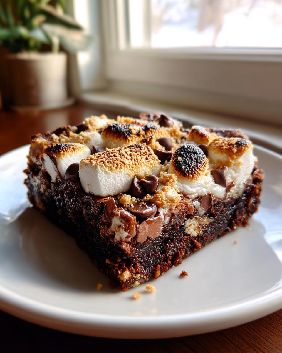 S’mores brownies - detail 1